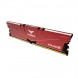 Team T-Force Vulcan Z Red 8GB 1x8GB 3200MHz CL16 Gaming Ram DDR4 (TLZRD48G3200HC16C01)